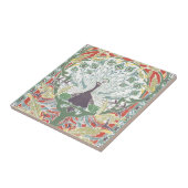 Pfau Nouveeau Fliese (Seite)