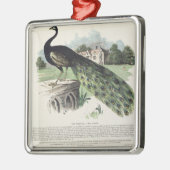 Pfau Ornament Aus Metall (Links)
