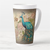 Pfau (passendes Journal erhältlich) Milchtasse (Rechte Ecke)