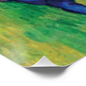 Pfau — Poster (Ecke)