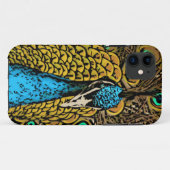 Pfau-Pracht-Illustration Case-Mate iPhone Hülle (Rückseite (Horizontal))