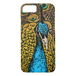 Pfau-Pracht-Illustration Case-Mate iPhone Hülle