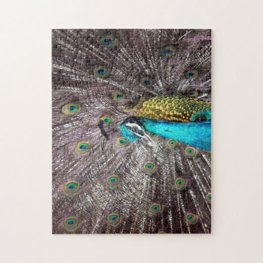 Pfau Puzzle (Vertikal)