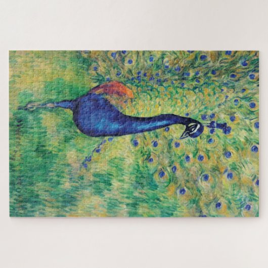 Pfau - Puzzle (Horizontal)