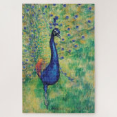 Pfau - Puzzle (Vertikal)