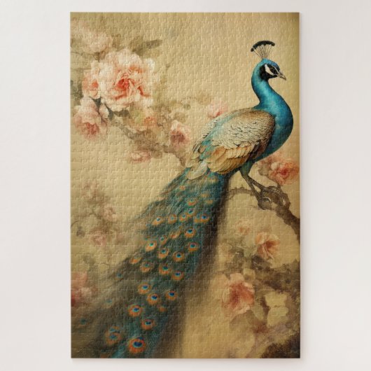 Pfau Puzzle (Vertikal)