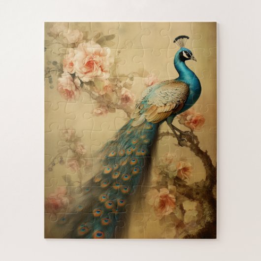 Pfau Puzzle (Vertikal)