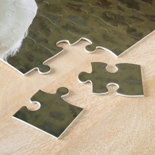 Pfau-Puzzlespiel Puzzle (Seite)