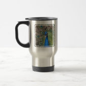 Pfau-rostfreie Reise-Tasse Reisebecher (Links)