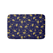 Pfau-Sari-Muster Badematte (Vorderseite)