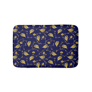 Pfau-Sari-Muster Badematte