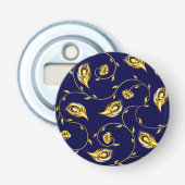 Pfau-Sari-Muster Flaschenöffner (Vorderseite)