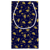 Pfau-Sari-Muster Kleine Geschenktüte (Rückseite)