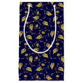 Pfau-Sari-Muster Kleine Geschenktüte (Vorderseite)