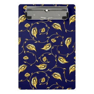 Pfau-Sari-Muster Mini Klemmbrett