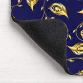 Pfau-Sari-Muster Mousepad (Ecke)