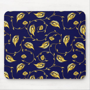 Pfau-Sari-Muster Mousepad