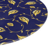 Pfau-Sari-Muster Schneidebrett (Ecke)