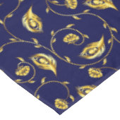 Pfau-Sari-Muster Tischdecke (Schrägansicht)