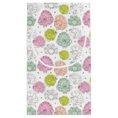 Pfau scherzt die Vintage Tapete Kleine Geschenktüte (Rückseite)