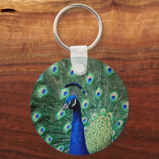 Pfau, Schlüsselanhänger (Vorderseite)