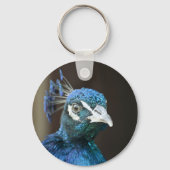 Pfau Schlüsselanhänger (Vorderseite)