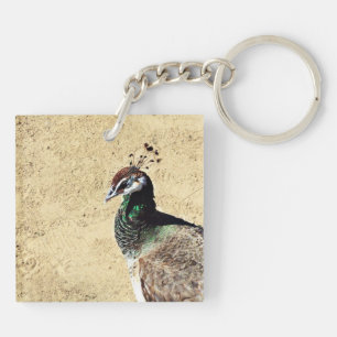 Pfau Schlüsselanhänger