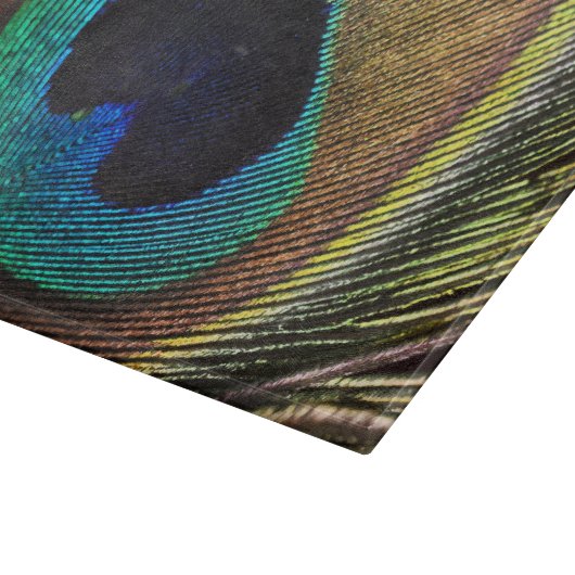 Pfau Schneidebrett (Ecke)