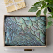 Pfau-Schwanz-Federn Seidenpapier (Geschenk)