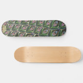 Pfau-Schwanz Skateboard (Horizontal)