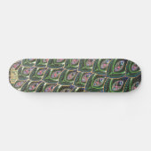 Pfau-Schwanz Skateboard (Horizontal)
