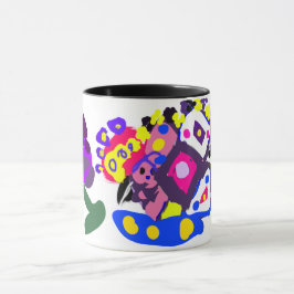 Pfau Spaß cool  Tasse