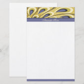 Pfau stationär briefpapier (Vorne/Hinten)