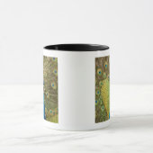 Pfau strutting tasse (Zentrum)