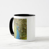 Pfau strutting tasse (Vorderseite Links)