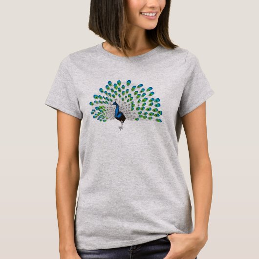Pfau T-Shirt (Vorderseite)