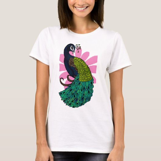 Pfau T-Shirt (Vorderseite)