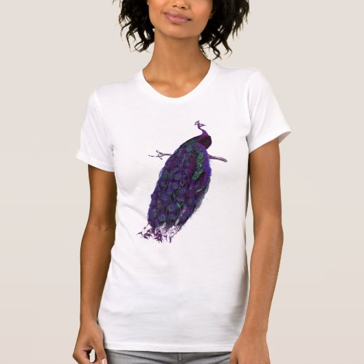 Pfau T-Shirt (Vorderseite)