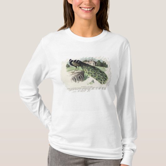 Pfau T-Shirt (Vorderseite)