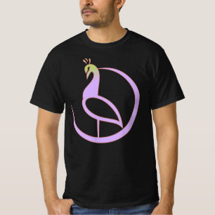 Pfau T-Shirt-Design T-Shirt