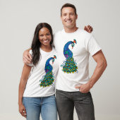 Pfau-T-Shirt T-Shirt (Unisex)