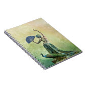 Pfau-Tänzer-Anmerkungsbuch Notizblock (Rechte Seite)