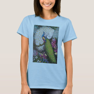 Pfau-Tapisserie 010110 009 T-Shirt