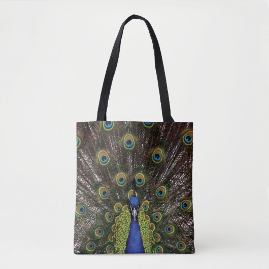 Pfau Tasche (Vorderseite)