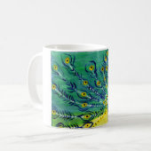 Pfau Tasse (Vorderseite Links)