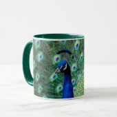 Pfau, Tasse (Vorderseite Links)