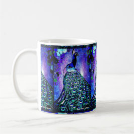 Pfau-Tasse durch Carol Zeock Kaffeetasse