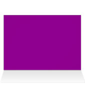 Pfau-Thema-Hochzeits-Zelt-Karten-Gedeck (Innenansicht Horizontal (Oben))