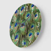 Pfau-Uhr Große Wanduhr (Winkel)