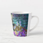 Pfau und Blume Milchtasse (Rechts)